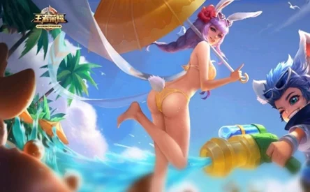 王者荣耀女英雄无小内无爱心轮滑图片手游，网友热议：视觉效果惊艳，玩法新颖，值得一试！