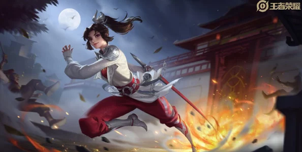 王者荣耀云缨流：口水泪的图片，展现出游戏中角色设计和情感表达之间的完美结合