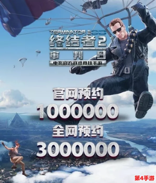 震撼发布！《终结者2：审判日》手游独家真人跳伞大片，未来战场空降首秀抢先看！